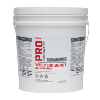 Whey Iso Burst All Natural Natural/Unflavoured | GNC